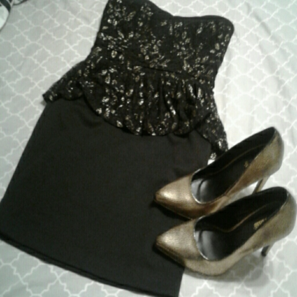 Forever 21 Strapless Dress